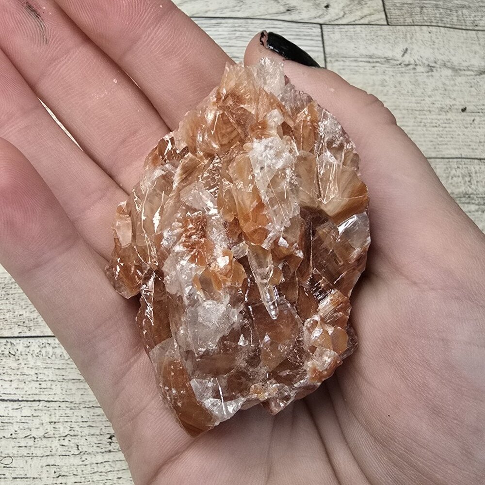Red Calcite Crystal Chunk - Picture 2 of 5